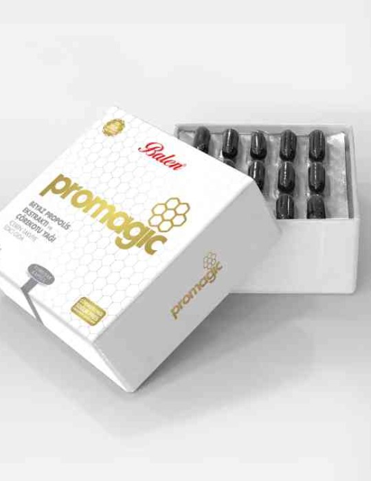 Balen Promagic Beyaz Propolis Ekstraktı Ve Çörekotu Yağı İçeren Takviye Edici Gıda
