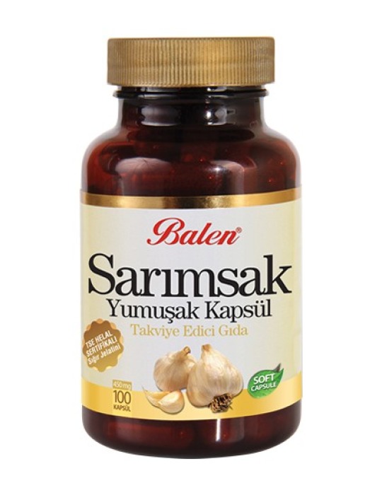Balen Sarımsak Yağı Yumuşak Kapsül