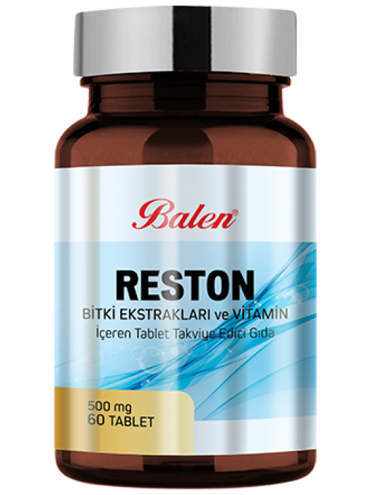 Balen Reston Bitki Ekstraktları Ve Vitamin İçeren Tablet Takviye Edici Gıda
