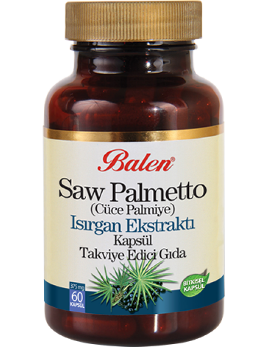 Balen Saw Palmetto&Isırgan Ekstraktı&Çinko Kapsül